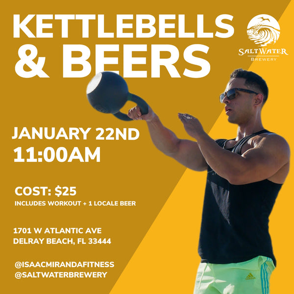 KETTLEBELLS & BEERS AT SALTWATER BREWERY