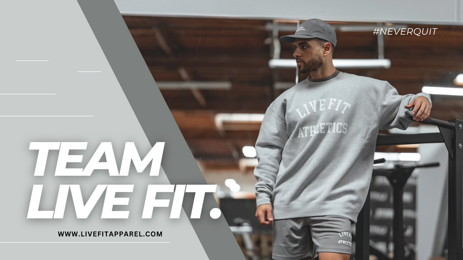 JOINING TEAM LIVE FIT APPAREL