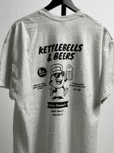 Load image into Gallery viewer, KETTLEBELLS &amp; BEERS X ELECTRIC BREWING CO. EVENT T-SHIRT