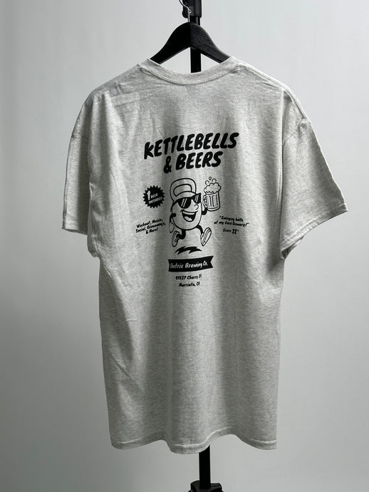 KETTLEBELLS & BEERS X ELECTRIC BREWING CO. EVENT T-SHIRT