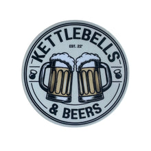 Load image into Gallery viewer, KETTLEBELLS &amp; BEERS STICKER 2025