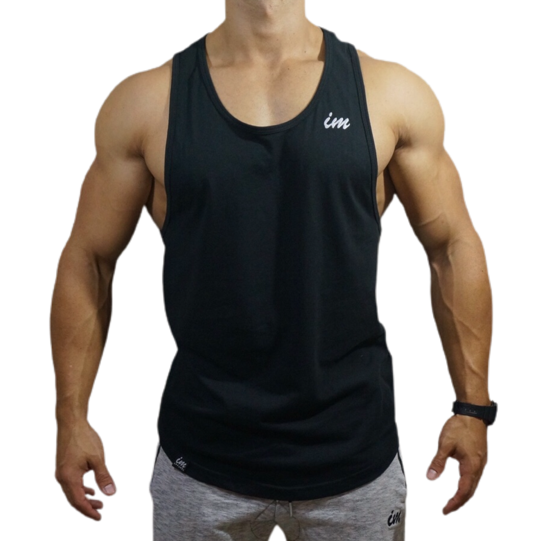 Tank Top Stringer - Black