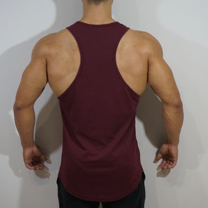 Tank Top Stringer - Burgundy