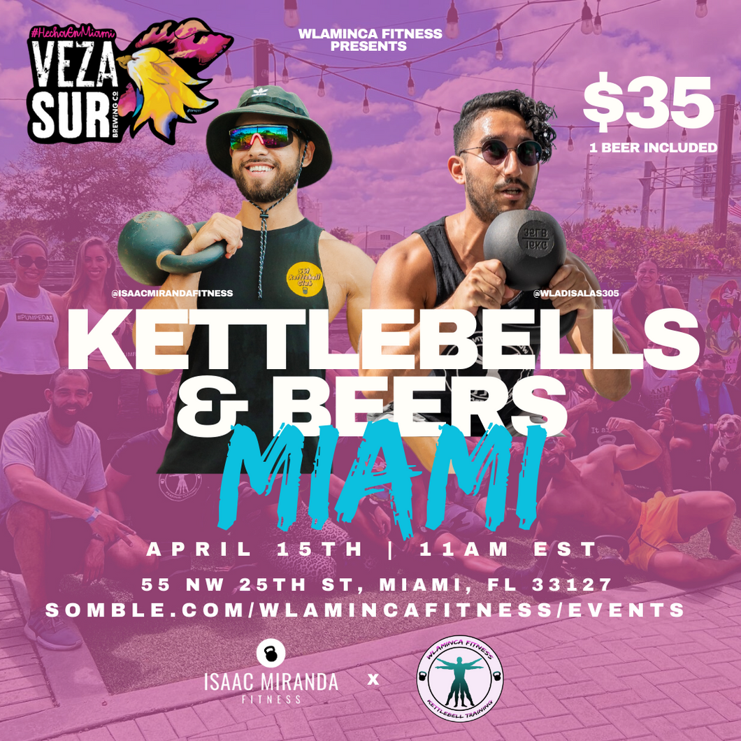 KETTLEBELLS & BEERS TICKETS